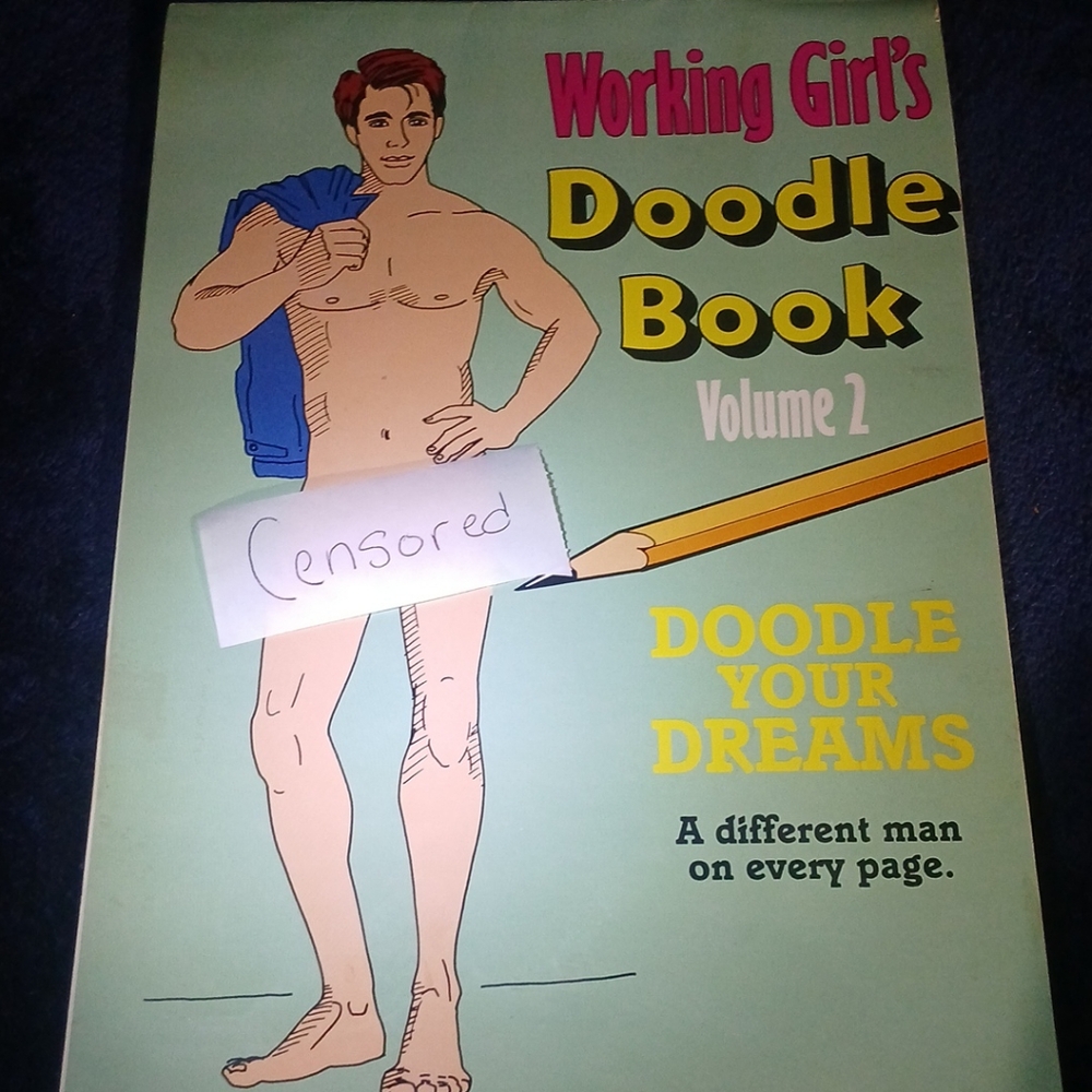 Adult Themed Doodle Book